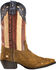 Laredo Women's Keyes Stars & Stripes Western Boots - Snip Toe, Tan, hi-res