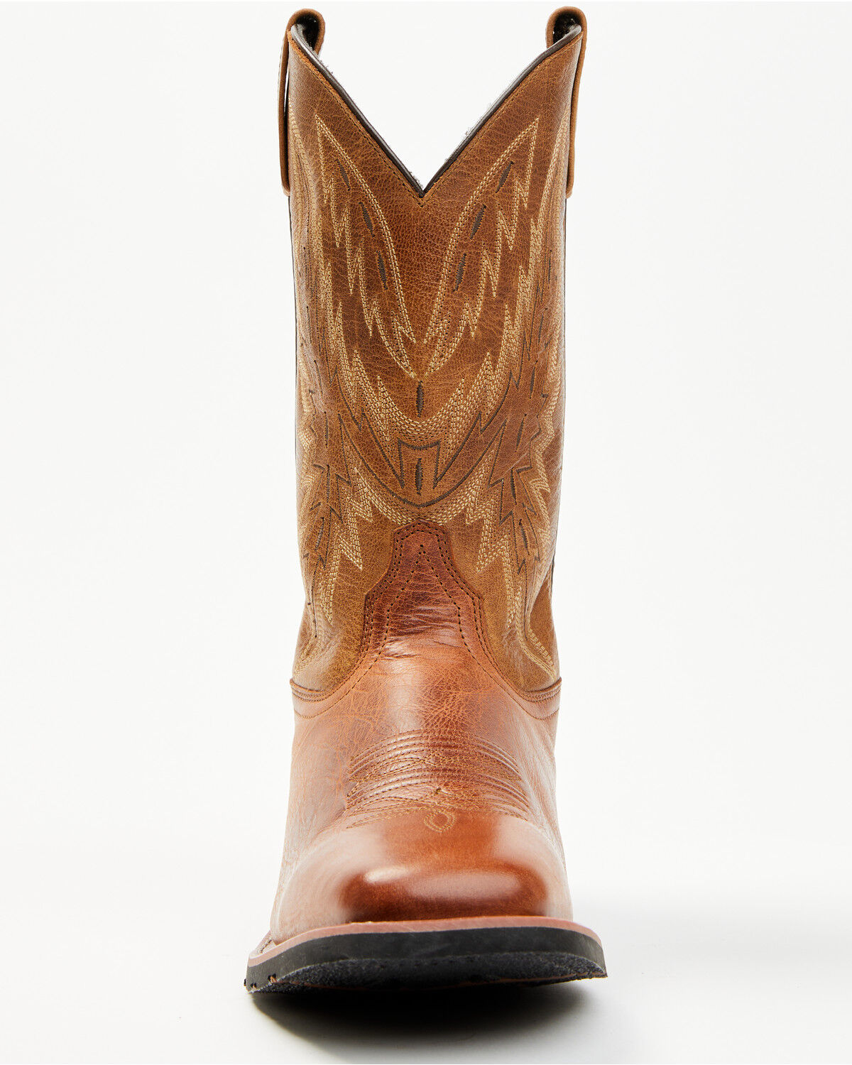 Image #4 - Laredo Men's Orleans Western Boots - Broad Square Toe, Brown, hi-res