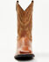 Image #4 - Laredo Men's Orleans Western Boots - Broad Square Toe, Brown, hi-res