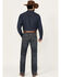 Image #3 - Moonshine Spirit Men's Pantera Dark Wash Slim Straight Stretch Denim Jeans, Dark Wash, hi-res