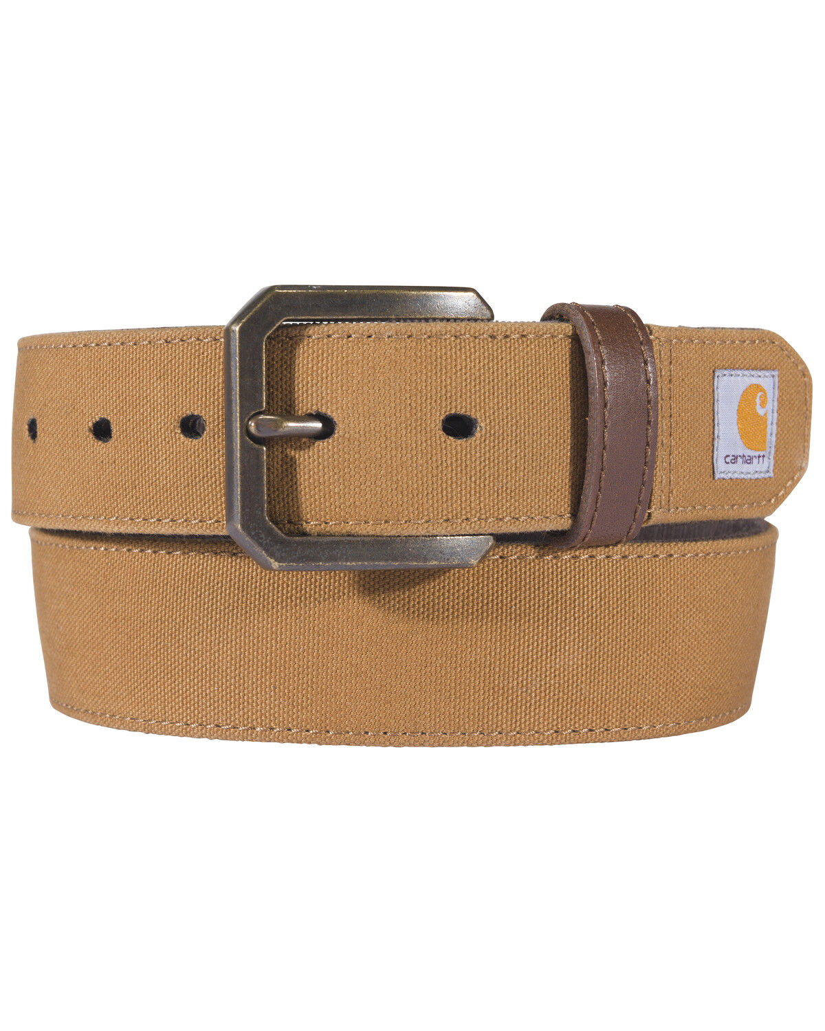Image #1 - Carhartt Women's Canvas Duck Work Belt, Tan, hi-res
