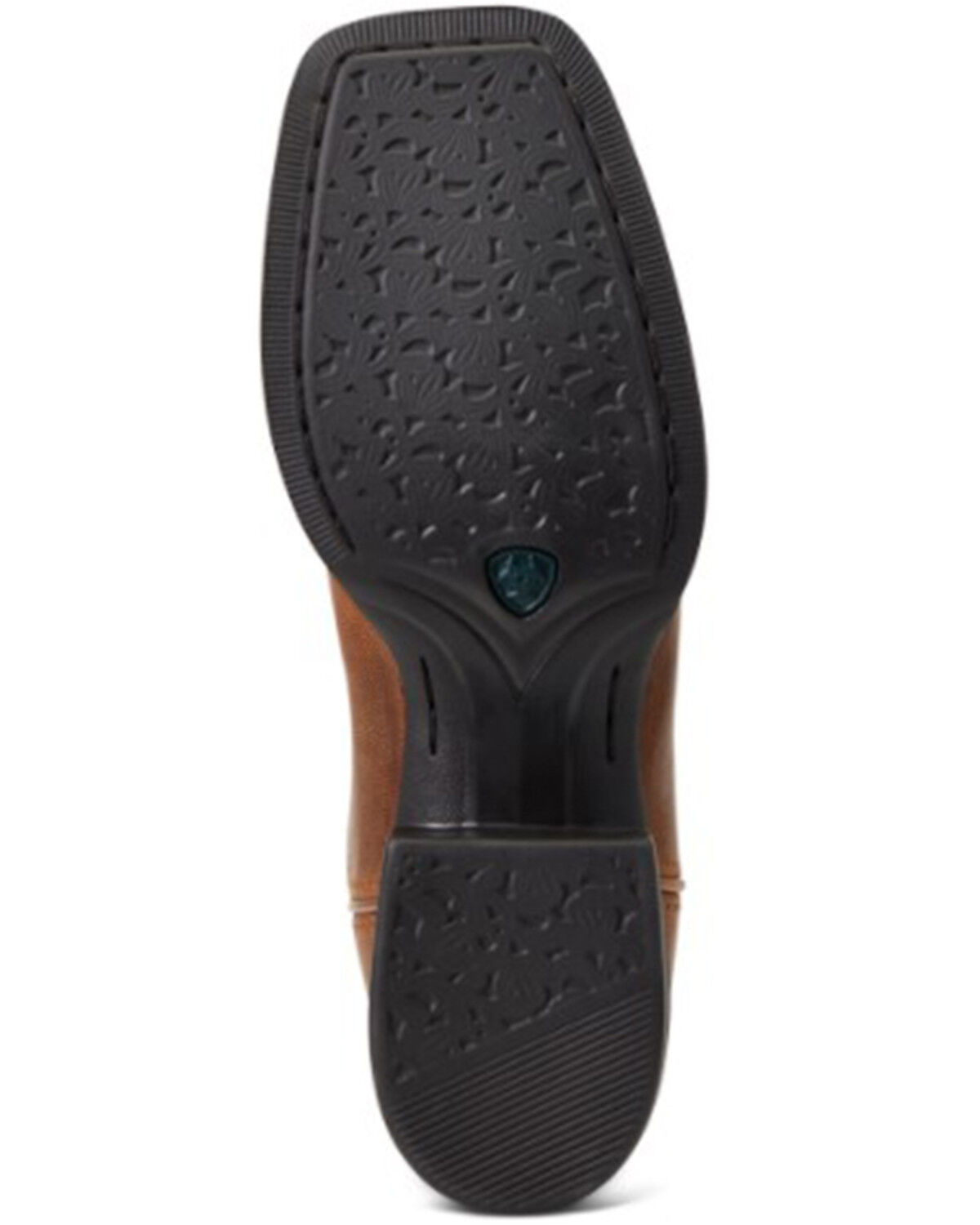 Image #5 - Ariat Women's Round Up Leopard Print Western Performance Boots - Broad Square Toe, Brown, hi-res
