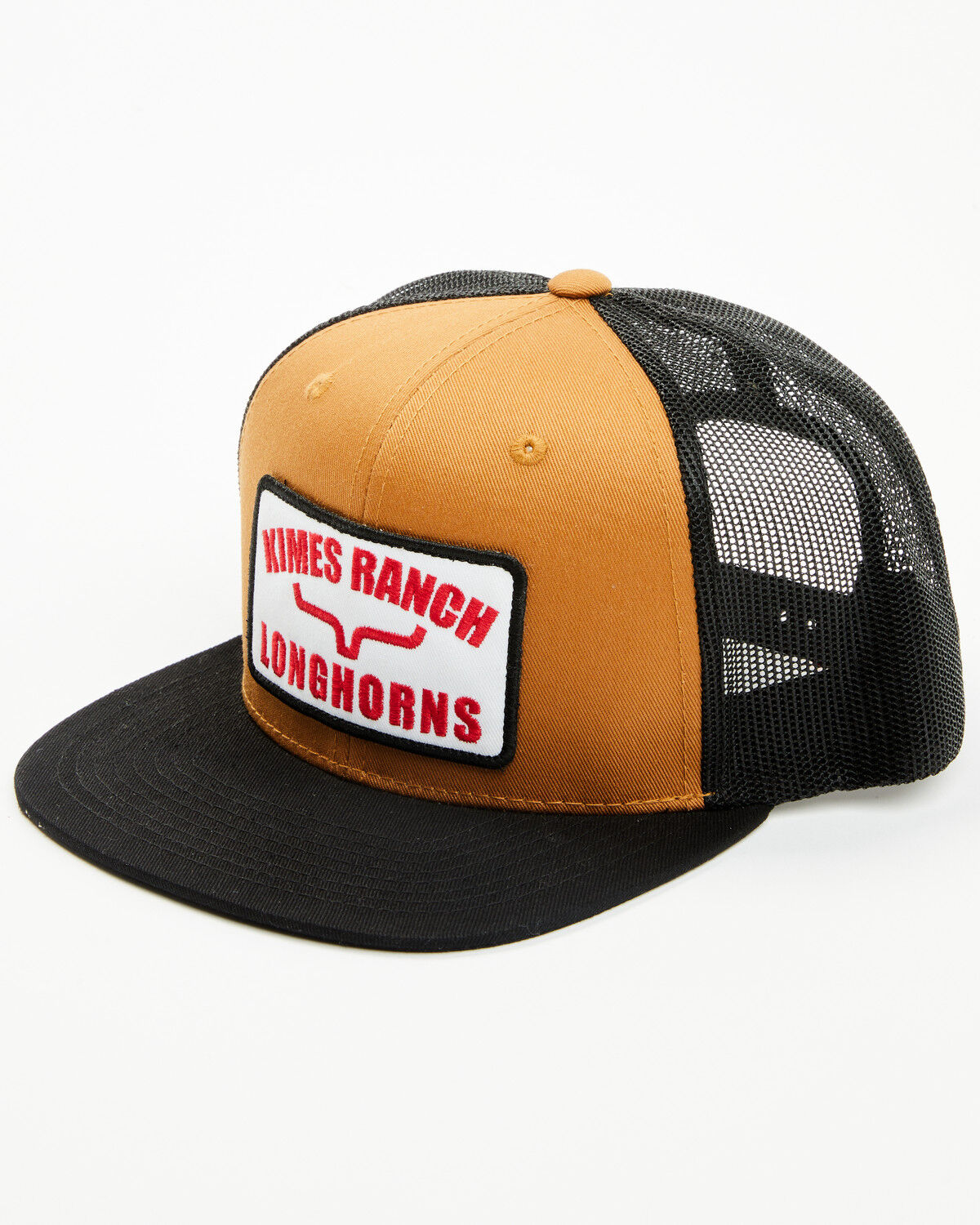 Image #1 - Kimes Ranch LJC Logo Ball Cap, Pecan, hi-res