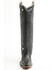 Image #4 - Besita Women's The Sunny Inlay Tall Western Boots - Snip Toe, Black/white, hi-res