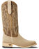 Image #2 - Lane Women's Classic Suede Western Boots - Square Toe, Brown, hi-res