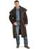 Outback Trading Co. Men's Long Oilskin Duster, Brown, hi-res
