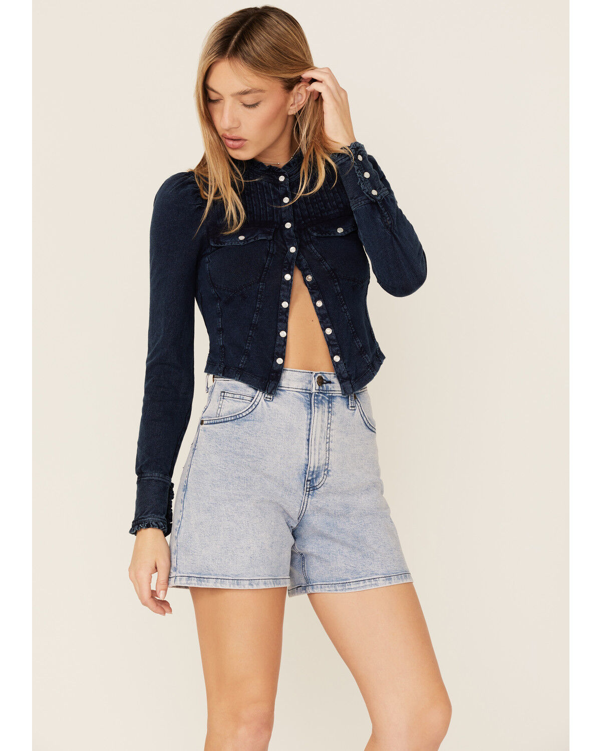 Image #1 - Lee Women's Lady Lee A-Line Shorts, , hi-res