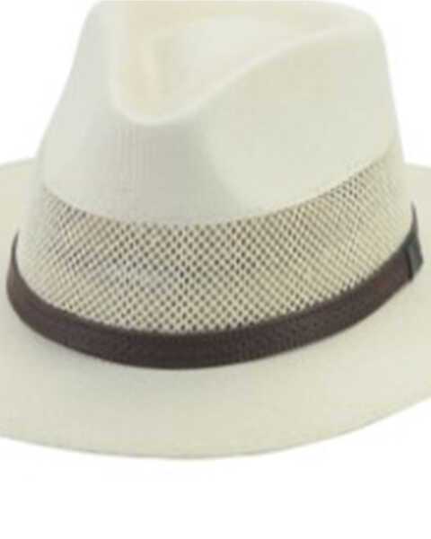 Bullhide Off White Linen Compton Straw Hat, Off White, hi-res