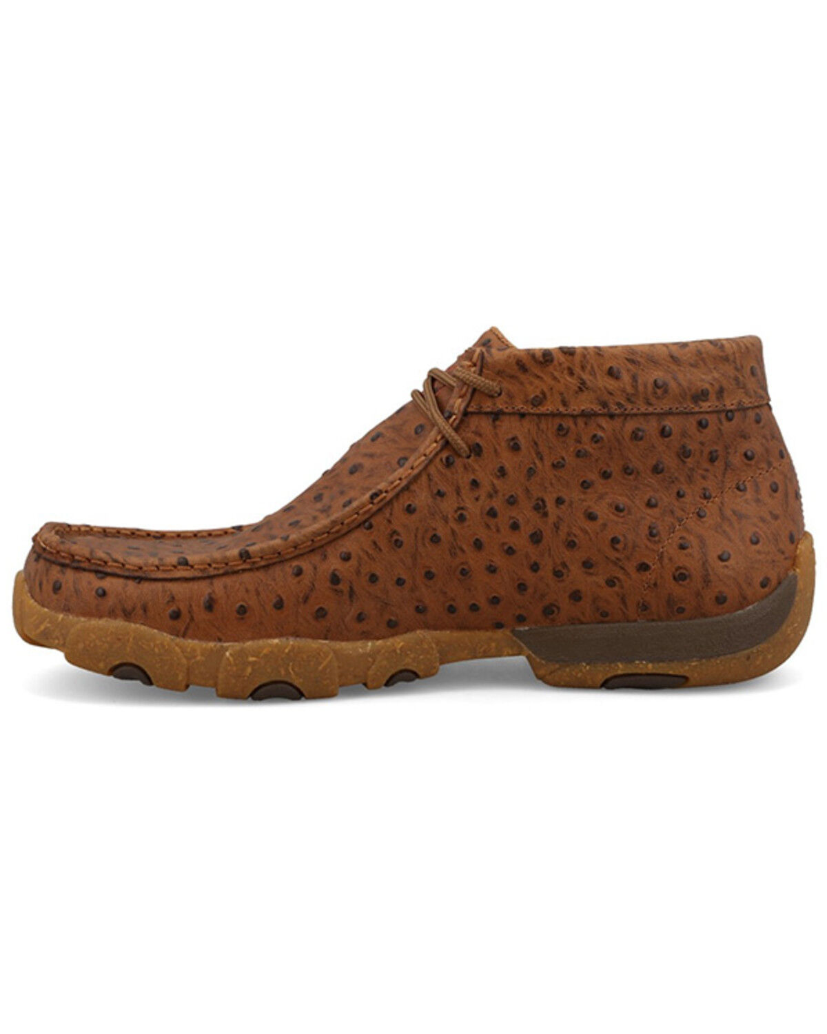 Image #3 - Twisted X Men's Chukka Driving Shoe - Moc Toe, Cognac, hi-res