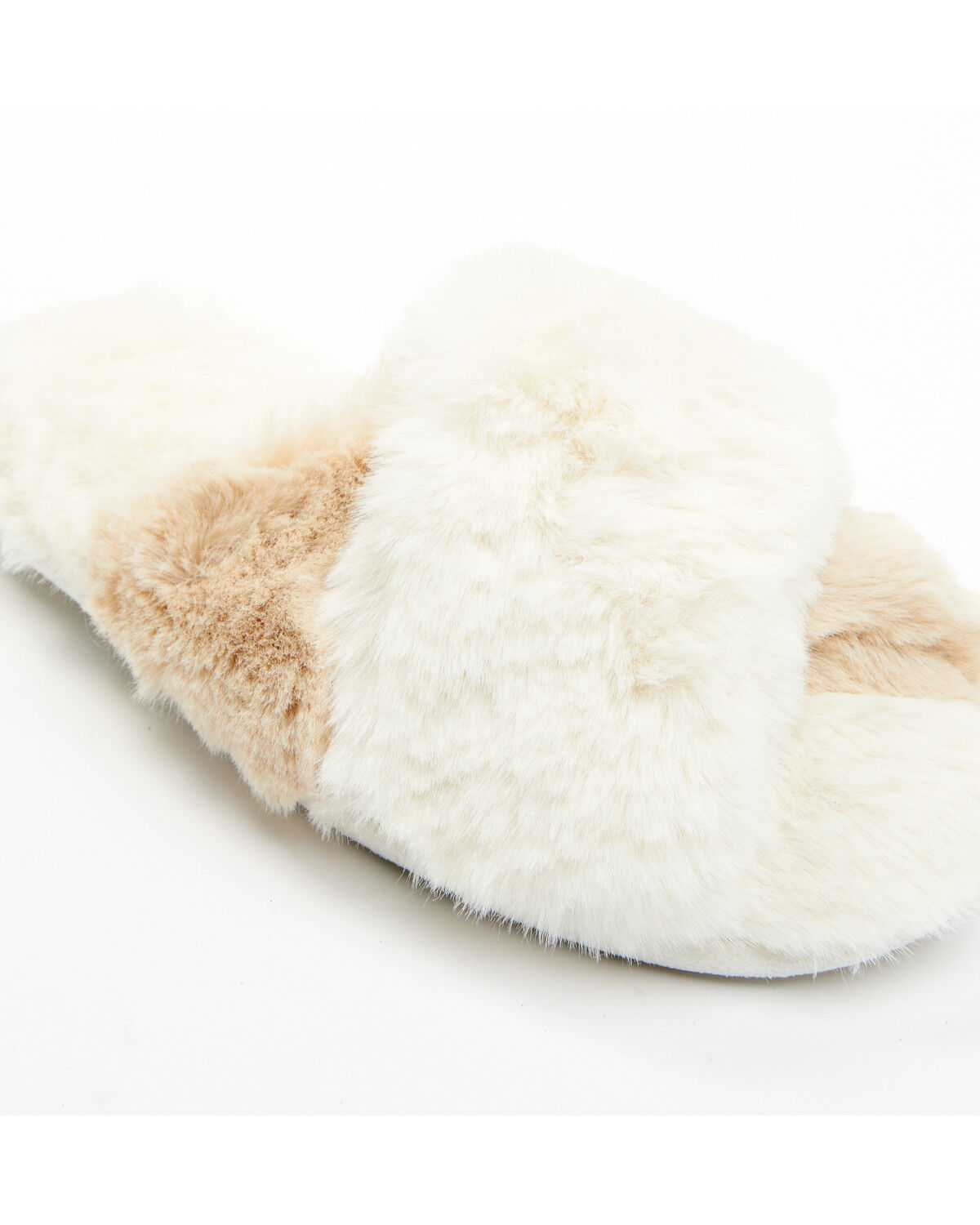 Image #1 - Idyllwind Women's Aspen Faux Fur Slippers, Cream, hi-res
