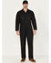 Image #1 - Dickies Men's Deluxe Blended Long Sleeve Coveralls, Black, hi-res