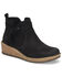 Image #1 - Born Women's Vaughn Tassel Fashion Booties - Round Toe, Black, hi-res