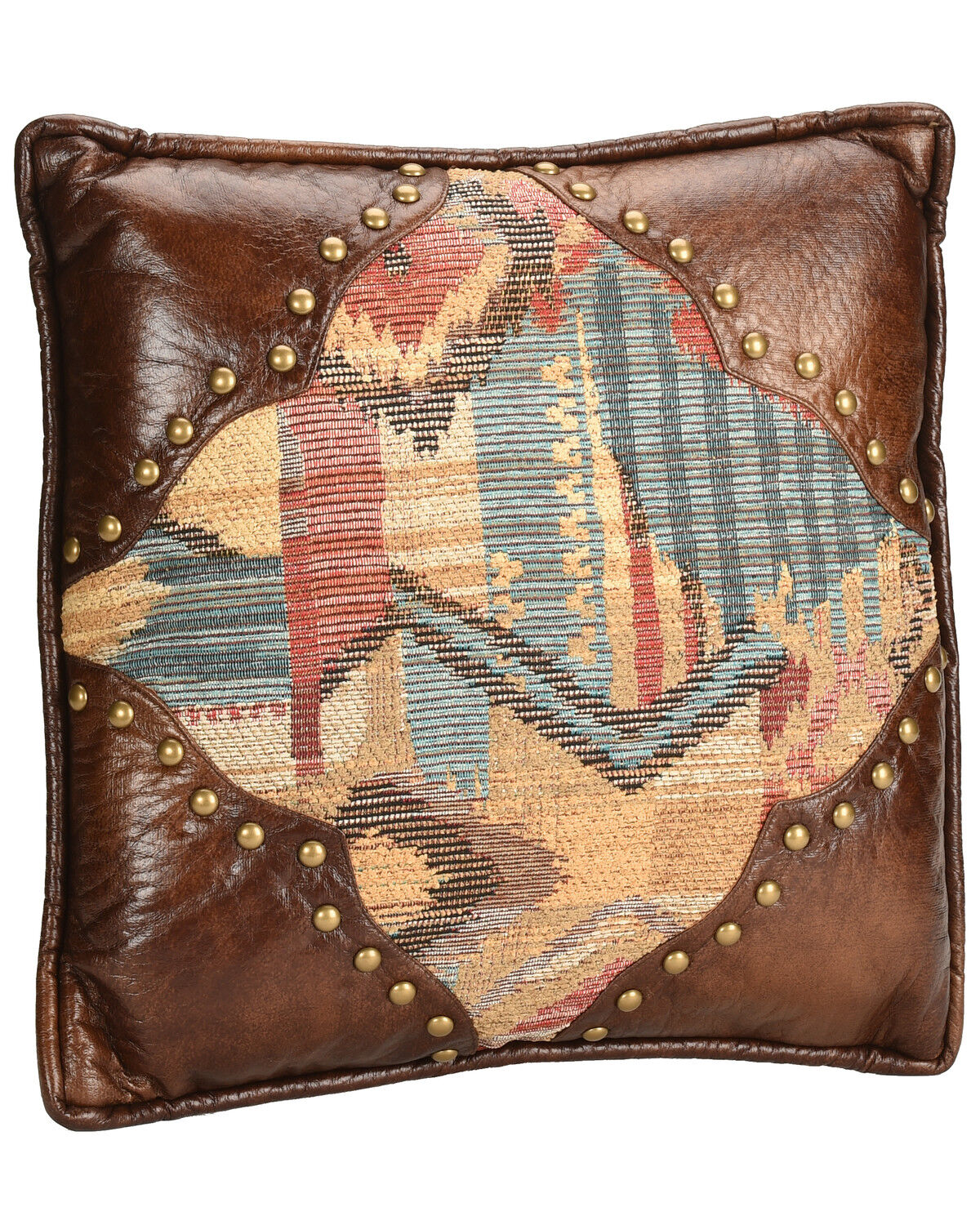 Image #1 - HiEnd Accents Ruidoso Square Pillow, Multi, hi-res