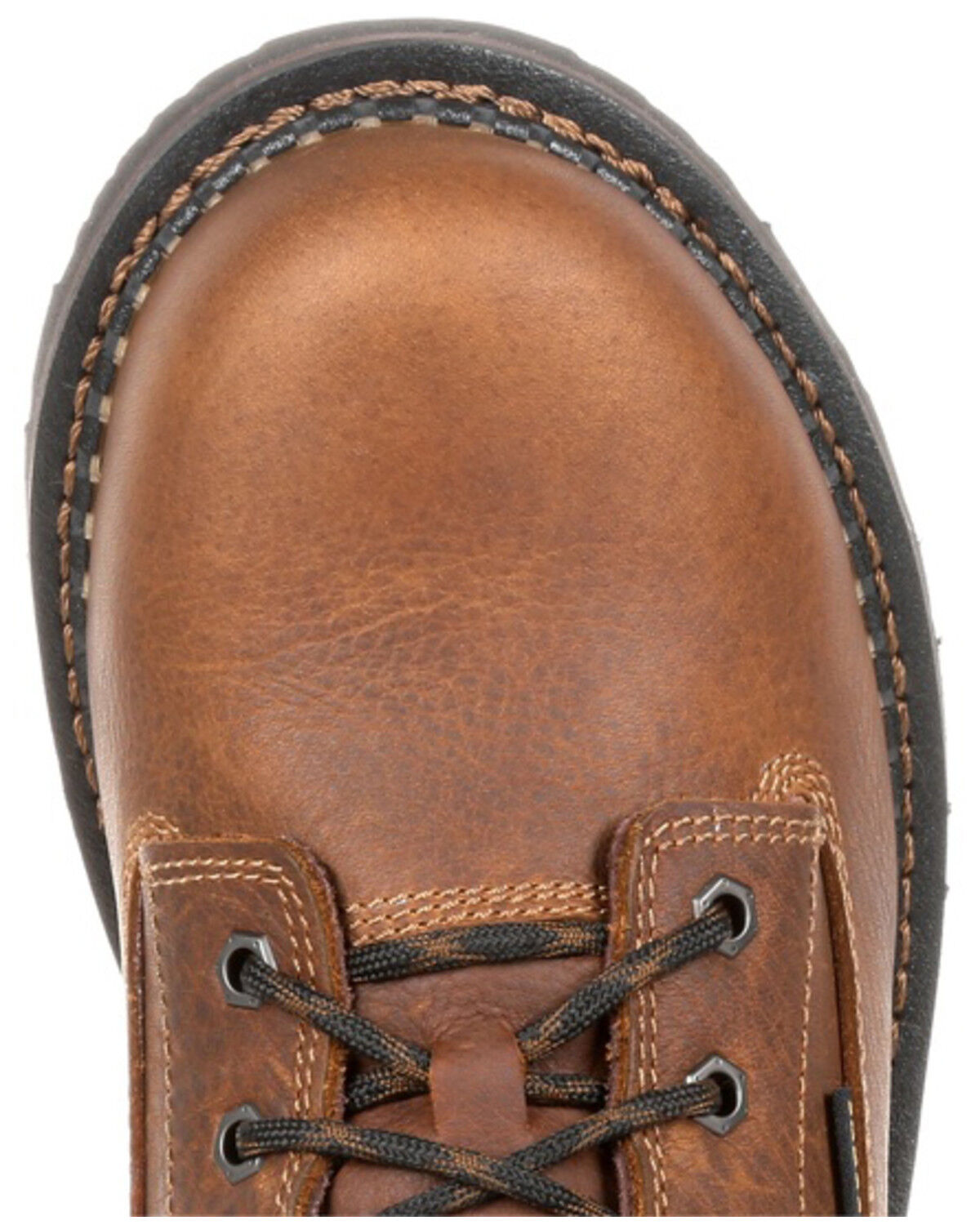 Image #6 - Georgia Boot Men's Giant Revamp Waterproof Work Boots - Soft Toe, Brown, hi-res