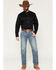 Image #1 - Rock & Roll Denim Men's Revolver Light Wash Slim Straight Stretch Denim Jeans, Light Wash, hi-res