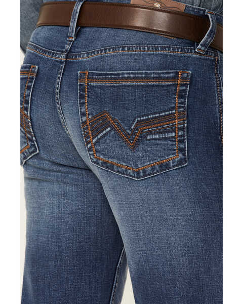 Cody James Men's Hazer Light Medium Wash Stretch Slim Straight Jeans , Blue, hi-res