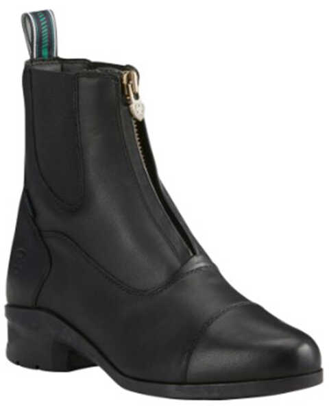 Image #1 - Ariat Women's Heritage IV Waterproof Paddock Boots - Medium Toe, Black, hi-res