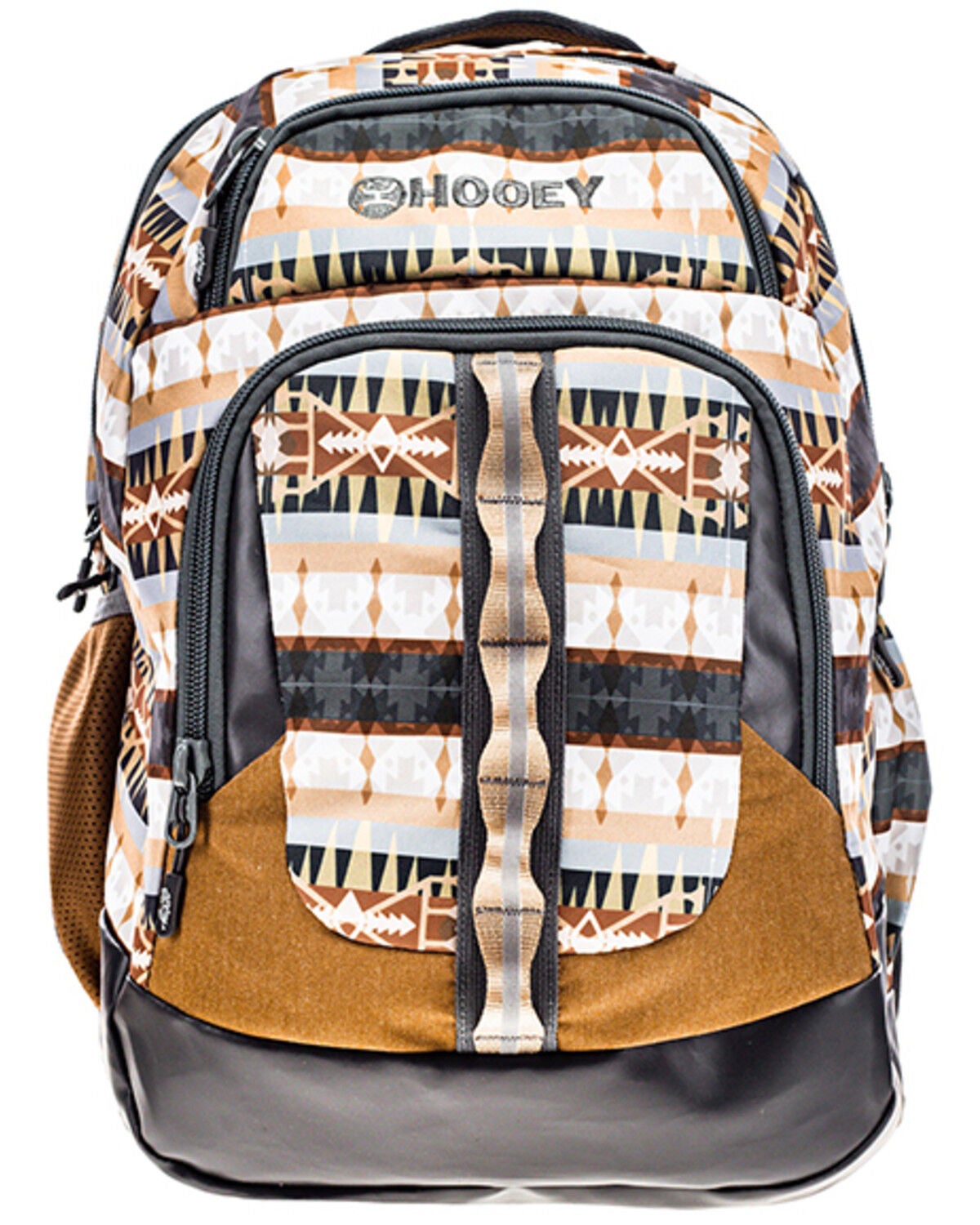 Hooey Ox Southwestern Print Backpack, Tan, hi-res