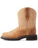 Image #2 - Ariat Women's Fatbaby Heritage Dapper Western Boots - Round Toe, Brown, hi-res
