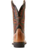 Image #3 - Ariat Men's Brush Creek Mesa Performance Western Boots - Broad Square Toe, Brown, hi-res