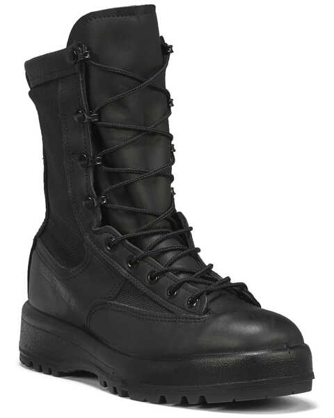 Belleveille Men's Waterproof Duty Boots - Soft Toe , Black, hi-res