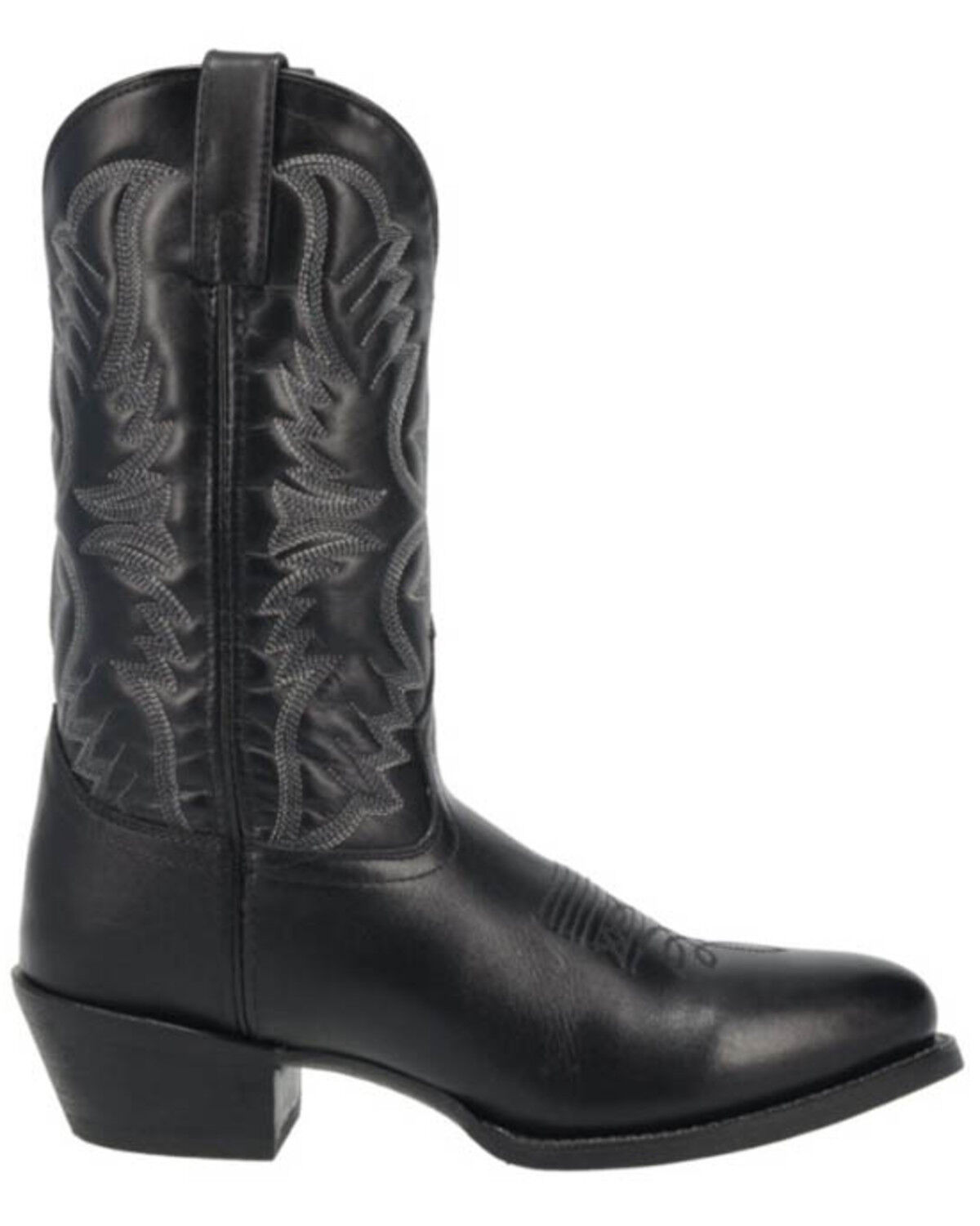 Image #4 - Laredo Men's Birchwood Western Boots - Round Toe, Black, hi-res