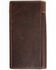 Image #2 - Cody James Men's Rodeo Stitched Leather Wallet, Brown, hi-res
