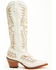Image #2 - Durango Women's Crush Tall Western Boots - Snip Toe, Ivory, hi-res
