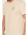 Image #3 - Brixton Men's Oath Short Sleeve Graphic T-Shirt, Cream, hi-res