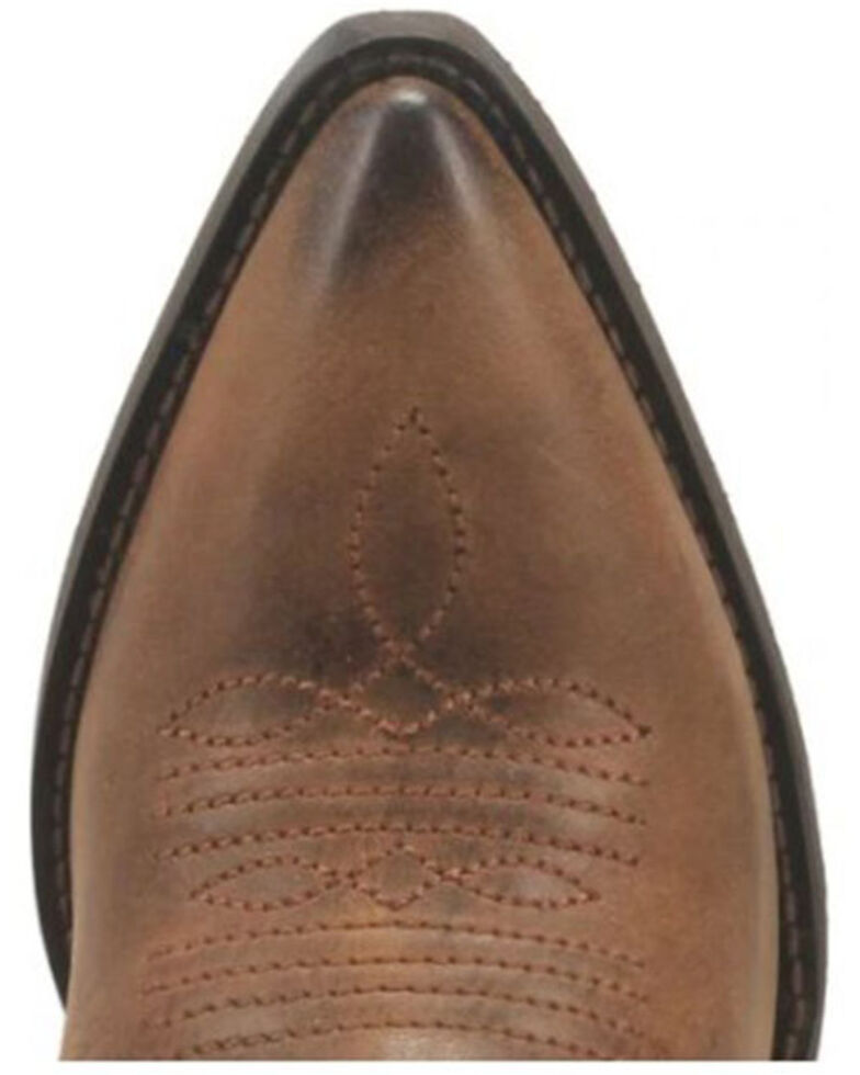 Laredo Women's Diamante Western Boots - Snip Toe, Brown, hi-res