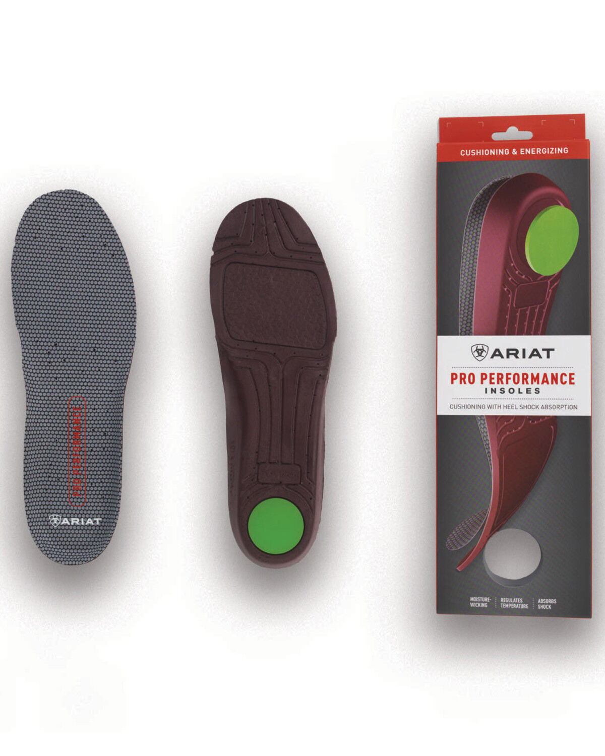 Image #1 - Ariat Men's Pro Performance Boot Insole - Size 10, No Color, hi-res