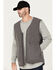 Image #3 - Hawx Men's Weathered Sherpa Lined Work Vest, Charcoal, hi-res