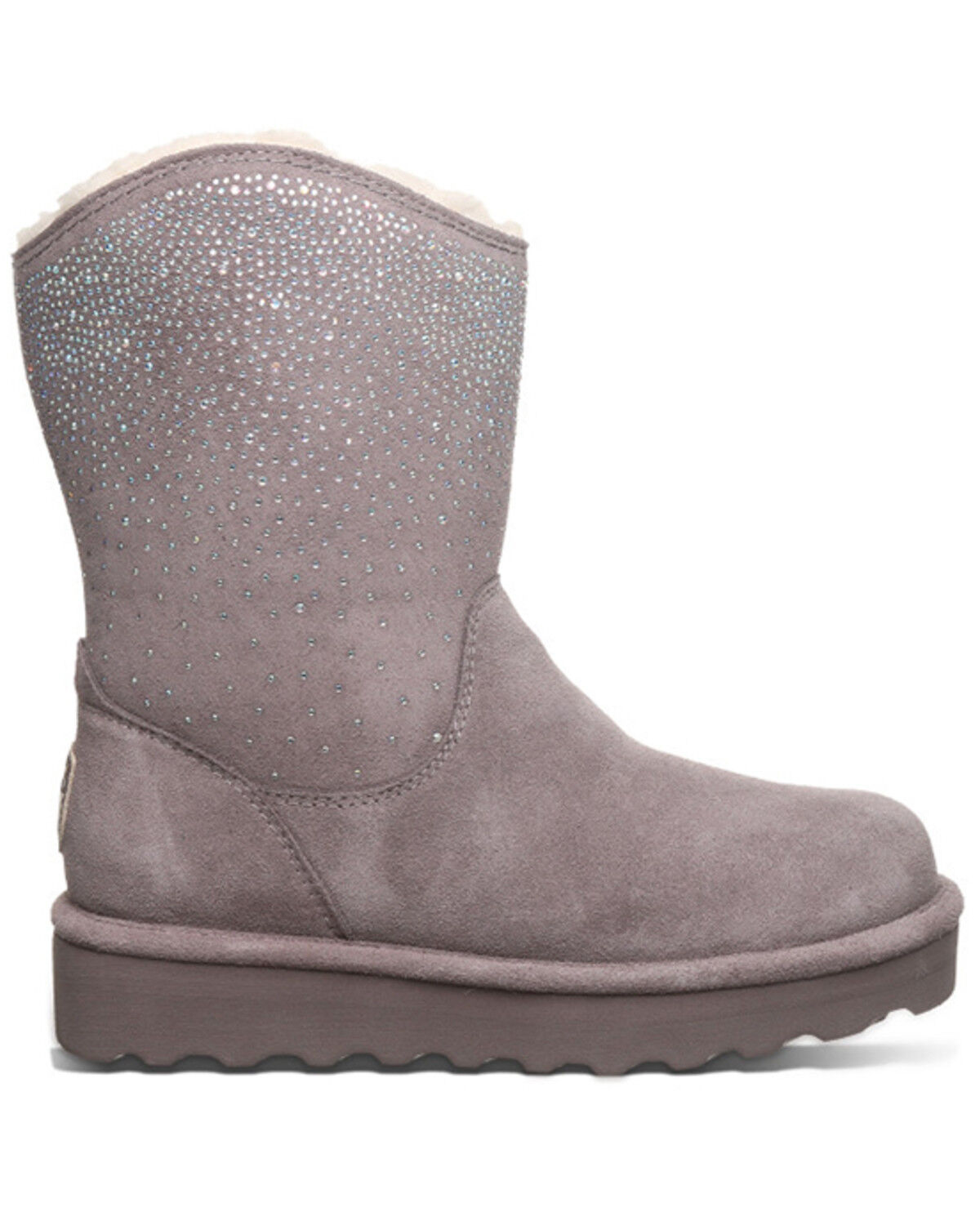 Image #2 - Bearpaw Women's Glam Platform Lo Casual Boots, Light Grey, hi-res