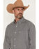 Image #2 - Ariat Men's Boot Barn Exclusive Pro Series Willis Checkered Plaid Print Long Sleeve Button-Down Western Shirt, Black, hi-res