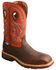 Image #1 - Twisted X Men's Waterproof Western Work Boot - Nano Composite Toe , Brown, hi-res