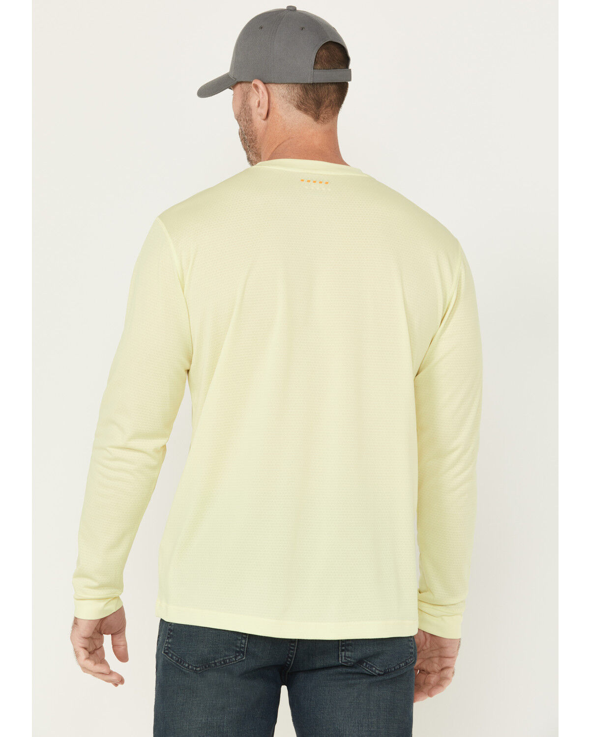 Image #4 - Ariat Men's Rebar Heat Fighter Long Sleeve Work Shirt - Tall, Light Green, hi-res
