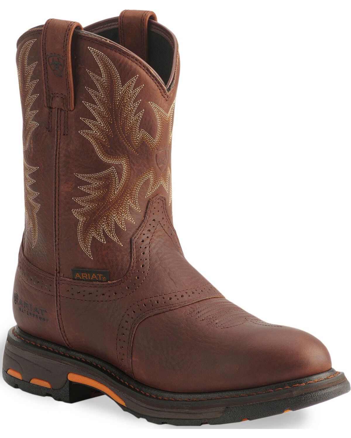Image #1 - Ariat Men's H2O Workhog Western Work Boots - Composite Toe, , hi-res