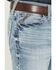 Image #2 - Ariat Men's M7 Rocker Shasta Light Wash Slim Straight Stretch Denim Jeans, Blue, hi-res