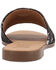 Image #5 - Dingo Women's Metallic Hairon Moo Moo Sandals, Black, hi-res