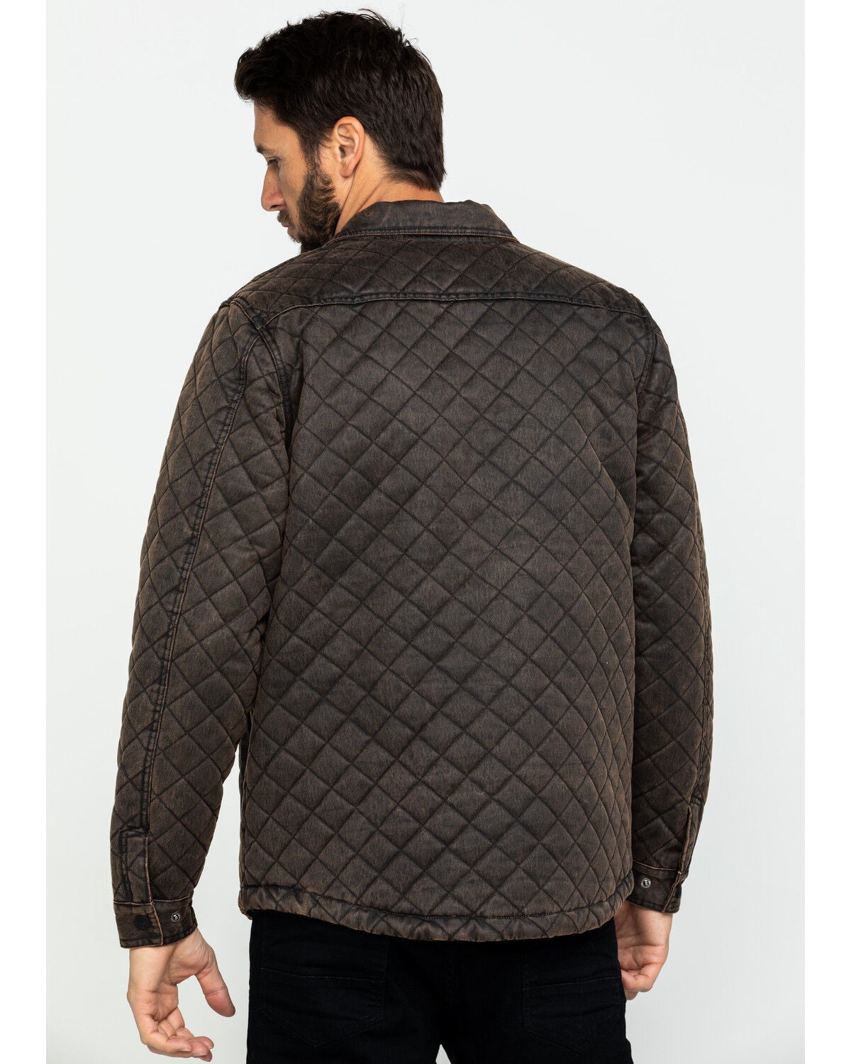 Image #2 - Moonshine Spirit Men's Rockwell Oil Skin Shirt Jacket , , hi-res