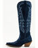 Image #3 - Shyanne Women's Rowan Tall Western Boots - Snip Toe, Blue, hi-res