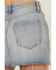 Image #4 - Cello Women's Medium Wash Mid Rise Denim Mini Skirt, Medium Wash, hi-res