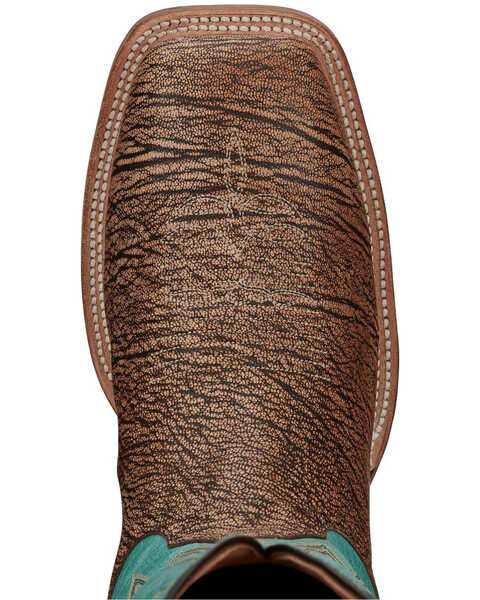 Image #6 - Justin Men's Mingus Wheat Western Boots - Square Toe, Tan, hi-res