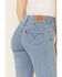 Image #4 - Levi’s Women's Classic Straight Fit Jeans, Blue, hi-res