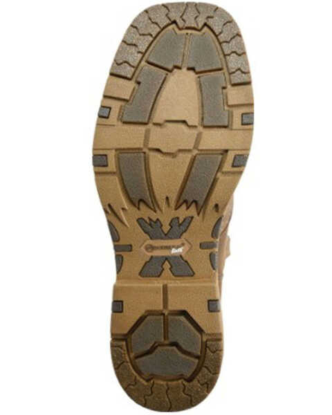 Image #6 - Double-H Men's Carlos Waterproof Western Work Boots - Composite Toe, Tan, hi-res