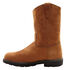 Georgia Boot Men's Wellington Pull On Work Boots - Steel Toe, Brown, hi-res