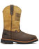 Image #2 - Thorogood Men's 11" Waterproof Wellington Work Boots - Soft Toe, Brown, hi-res