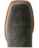 Image #4 - Ariat Men's Wiley Elephant Roughout Western Boots - Broad Square Toe, Black, hi-res