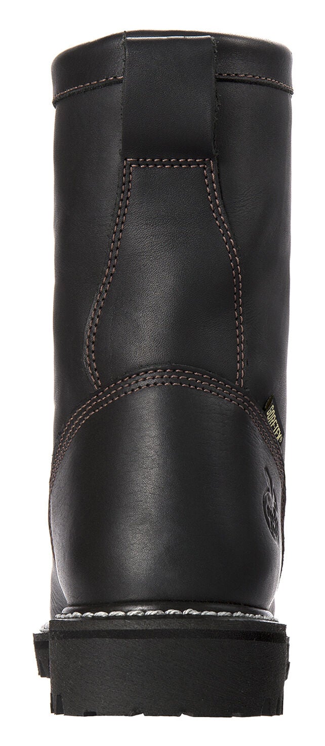 low heel logger boot