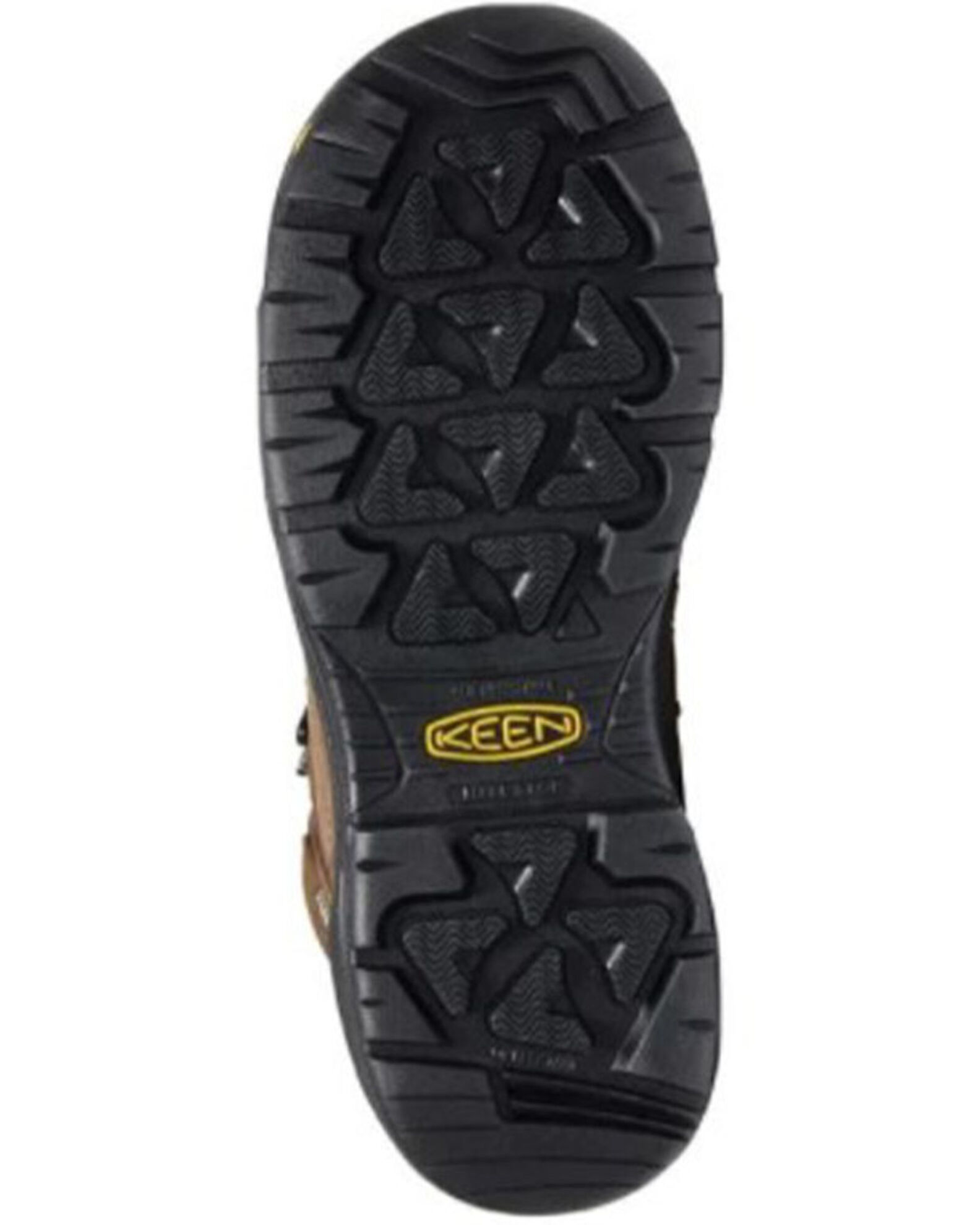 Image #4 - Keen Men's Troy Waterproof Work Boots - Carbon Toe, Brown, hi-res